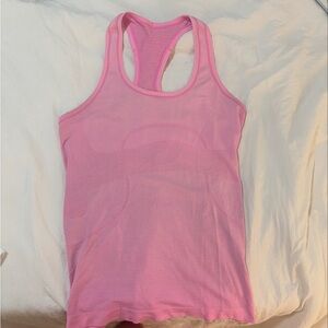 Lululemon Athletica Pink Racerback Tank Top